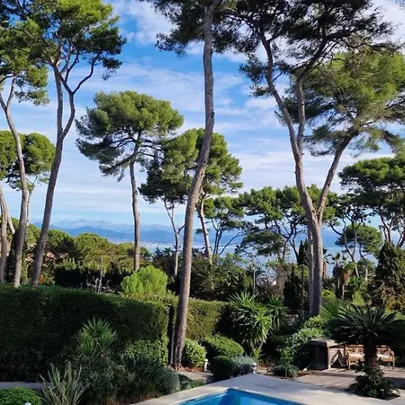 Cielo Lindo Cap D'antibes Luxury Sea View And Pool